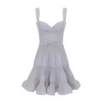 Zimmermann Pleated Draped Mini Dress | Ready to Wear Collection Luxury Shoes Elevate your elegance in this Zimmermann Dresses available now at Luxury Shoes