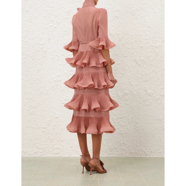 Elevate your elegance in this Zimmermann Dresses available now at Luxury Shoes 