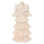 Elevate your elegance in this Zimmermann Dresses available now at Luxury Shoes 