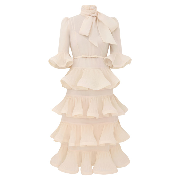 Elevate your elegance in this Zimmermann Dresses available now at Luxury Shoes 