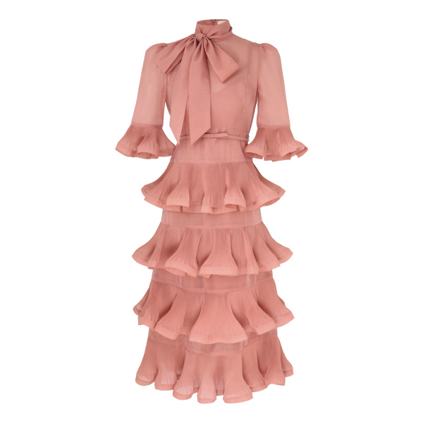 Elevate your elegance in this Zimmermann Dresses available now at Luxury Shoes 