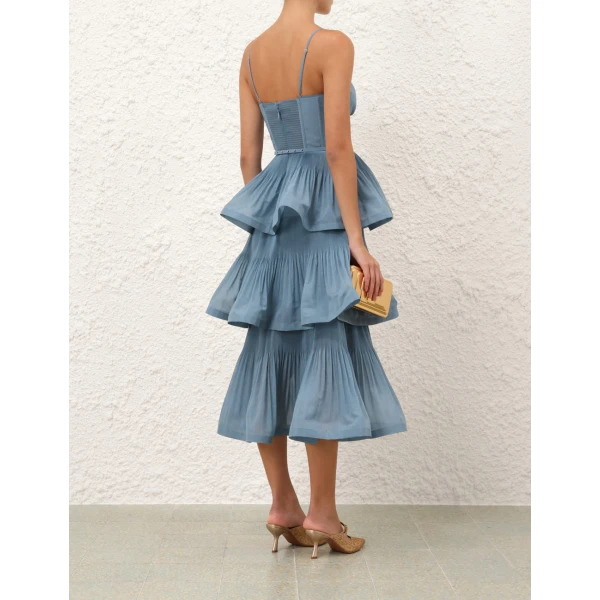 Elevate your elegance in this Zimmermann Dresses available now at Luxury Shoes 