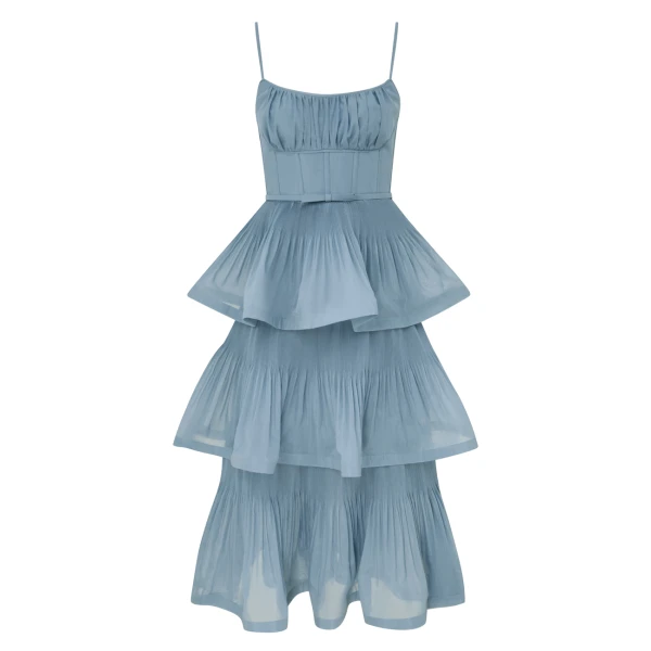 Elevate your elegance in this Zimmermann Dresses available now at Luxury Shoes 
