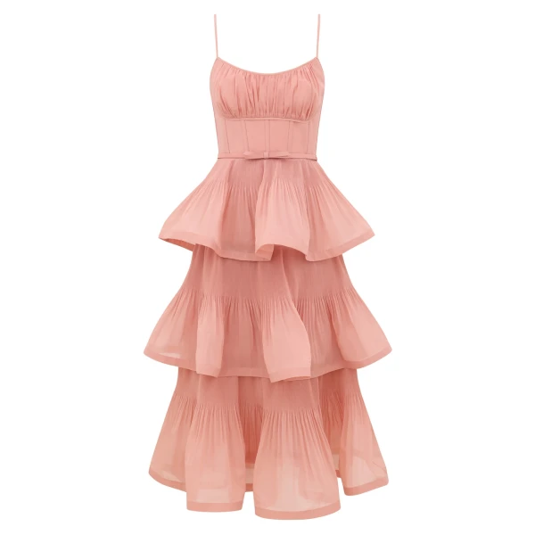 Elevate your elegance in this Zimmermann Dresses available now at Luxury Shoes 