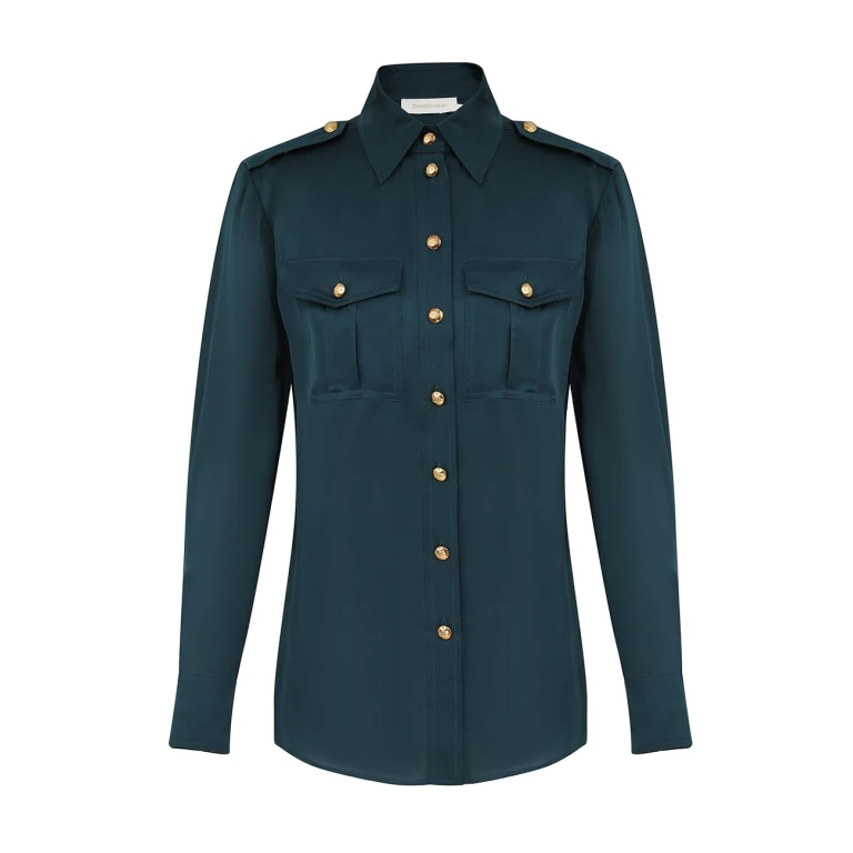 Elevate your elegance in this Zimmermann Tops available now at Luxury Shoes 