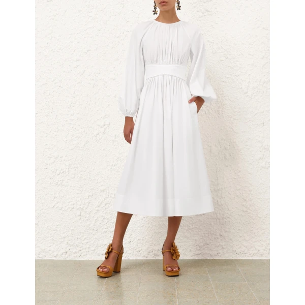 Elevate your elegance in this Zimmermann Dresses available now at Luxury Shoes 