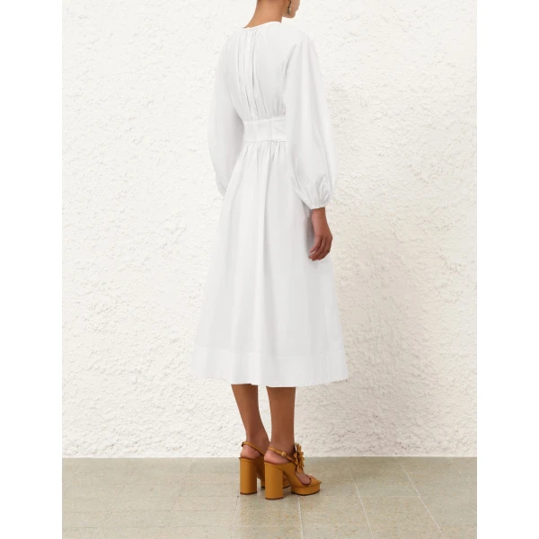 Elevate your elegance in this Zimmermann Dresses available now at Luxury Shoes 
