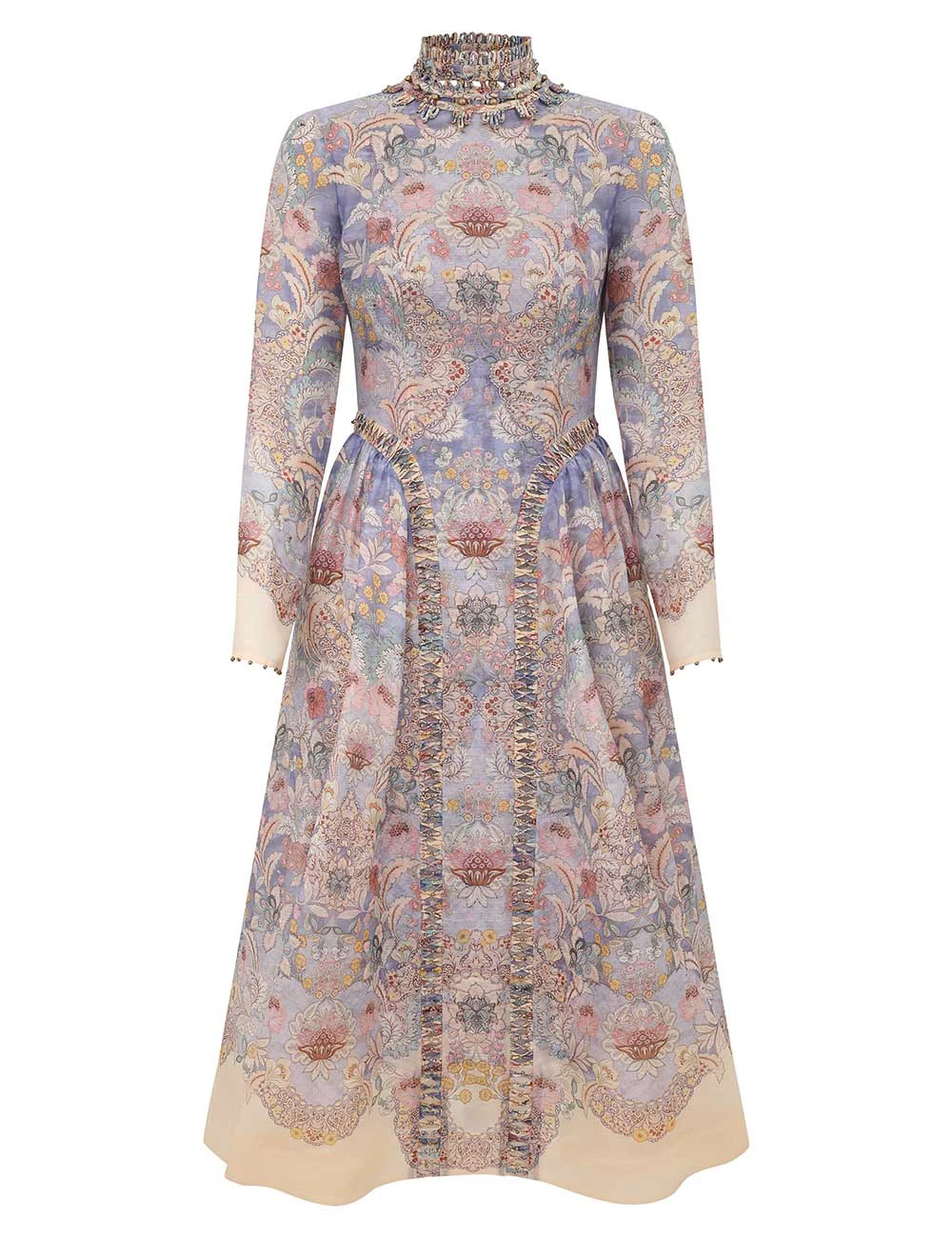 Zimmermann Rebellion Beaded Midi Dress | Ready to Wear Collection Luxury Shoes Elevate your elegance in this Zimmermann Dresses available now at Luxury Shoes