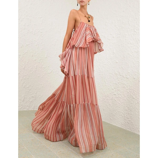 Elevate your elegance in this Zimmermann Dresses available now at Luxury Shoes 