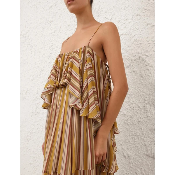 Elevate your elegance in this Zimmermann Dresses available now at Luxury Shoes 