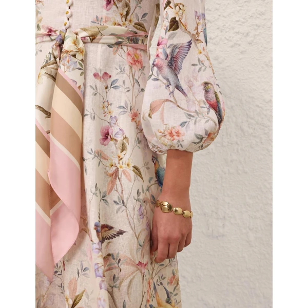 Elevate your elegance in this Zimmermann Dresses available now at Luxury Shoes 