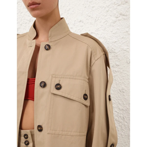 Elevate your elegance in this Zimmermann Jackets available now at Luxury Shoes 
