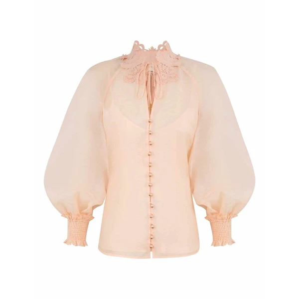 Elevate your elegance in this Zimmermann Tops available now at Luxury Shoes 