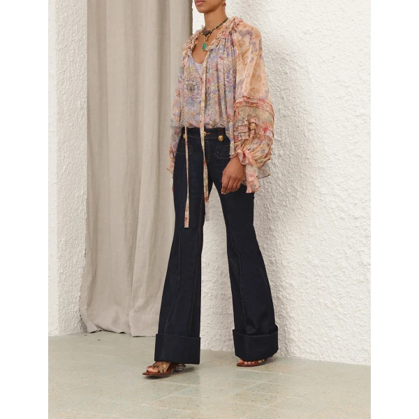 Elevate your elegance in this Zimmermann Tops available now at Luxury Shoes 