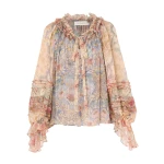 Elevate your elegance in this Zimmermann Tops available now at Luxury Shoes 