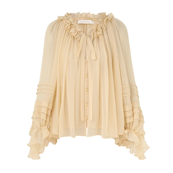 Elevate your elegance in this Zimmermann Tops available now at Luxury Shoes 