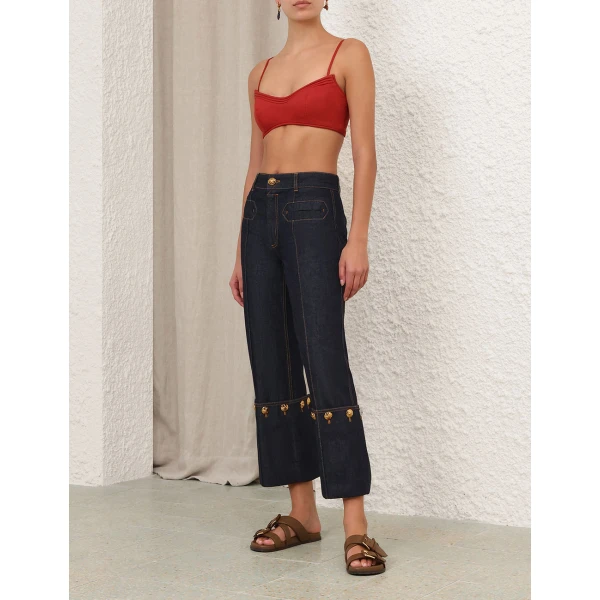 Elevate your elegance in this Zimmermann Tops available now at Luxury Shoes 