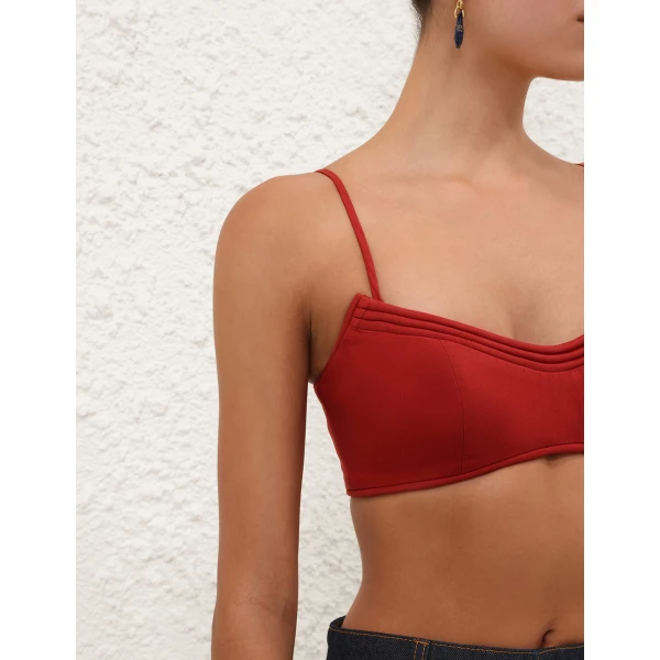 Elevate your elegance in this Zimmermann Tops available now at Luxury Shoes 