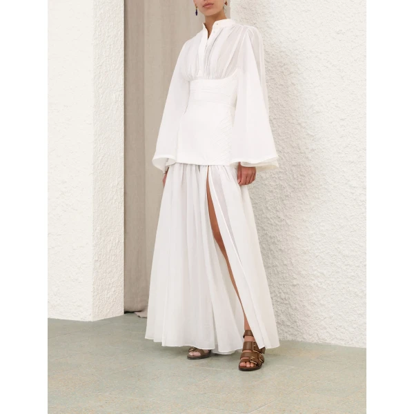 Elevate your elegance in this Zimmermann Dresses available now at Luxury Shoes 
