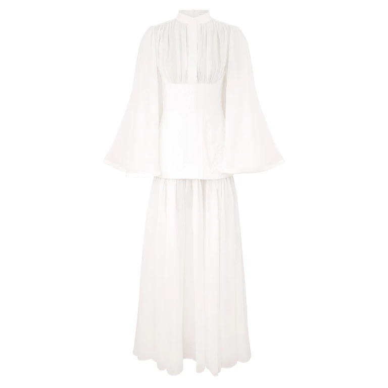 Elevate your elegance in this Zimmermann Dresses available now at Luxury Shoes 