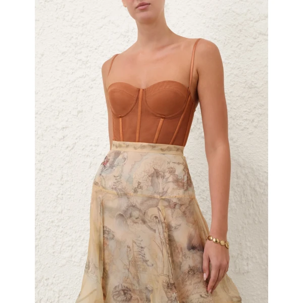 Elevate your elegance in this Zimmermann Tops available now at Luxury Shoes 