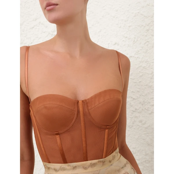 Elevate your elegance in this Zimmermann Tops available now at Luxury Shoes 