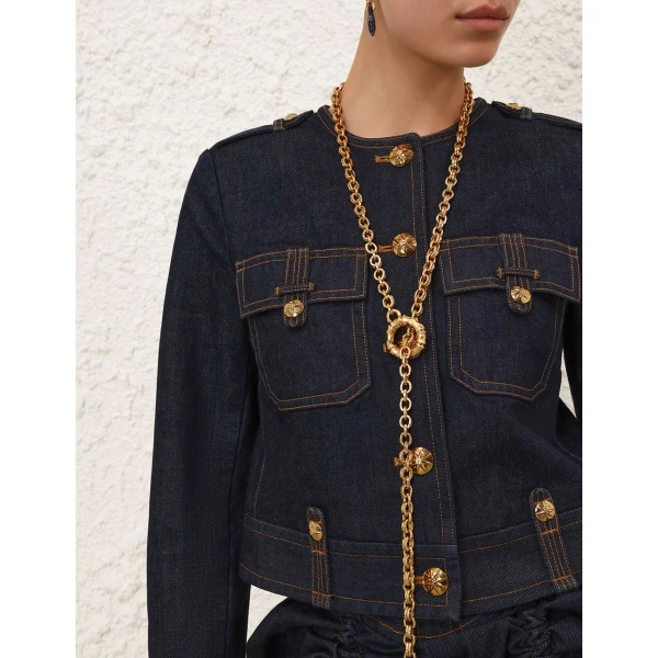 Elevate your elegance in this Zimmermann Jackets available now at Luxury Shoes 