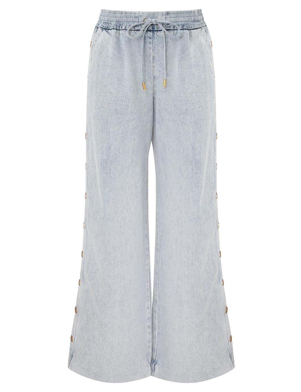 Zimmermann Rebellion Denim Snap Pant