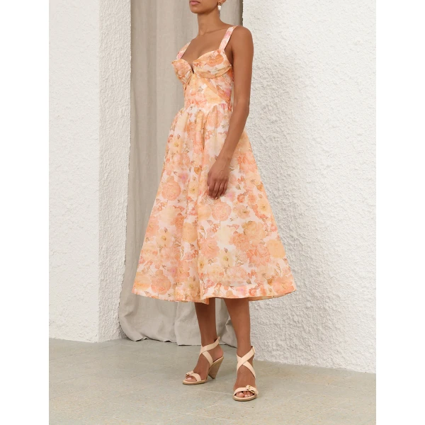 Elevate your elegance in this Zimmermann Dresses available now at Luxury Shoes 