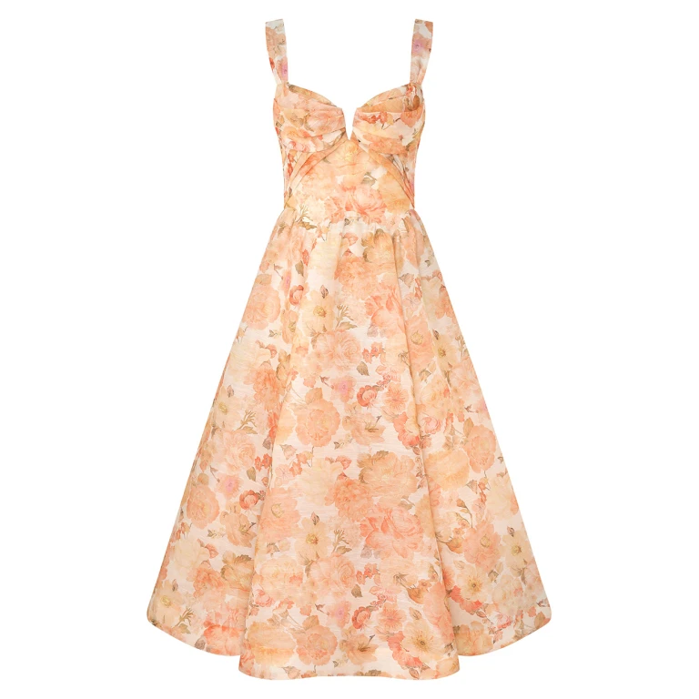 Elevate your elegance in this Zimmermann Dresses available now at Luxury Shoes 