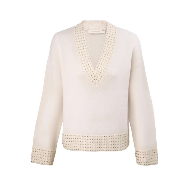 Elevate your elegance in this Zimmermann Knitwear available now at Luxury Shoes 
