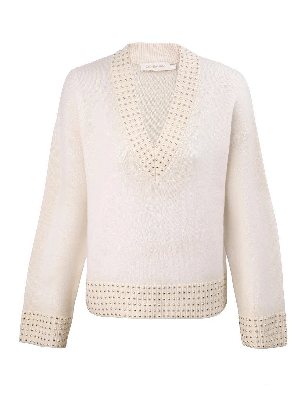 Zimmermann Rebellion Embellished Sweater | Ready to Wear Collection Luxury Shoes Elevate your elegance in this Zimmermann Knitwear available now at Luxury Shoes