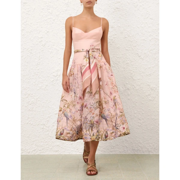 Elevate your elegance in this Zimmermann Dresses available now at Luxury Shoes 