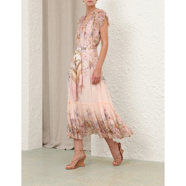 Elevate your elegance in this Zimmermann Dresses available now at Luxury Shoes 