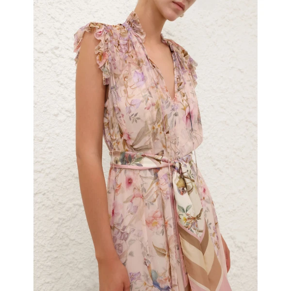 Elevate your elegance in this Zimmermann Dresses available now at Luxury Shoes 