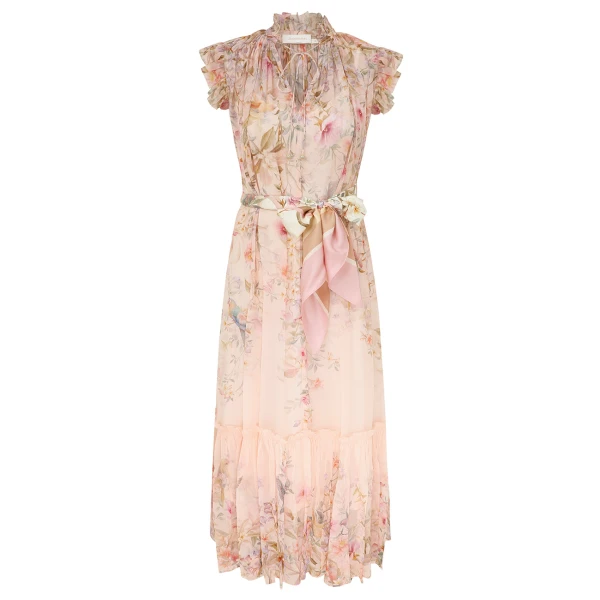 Elevate your elegance in this Zimmermann Dresses available now at Luxury Shoes 
