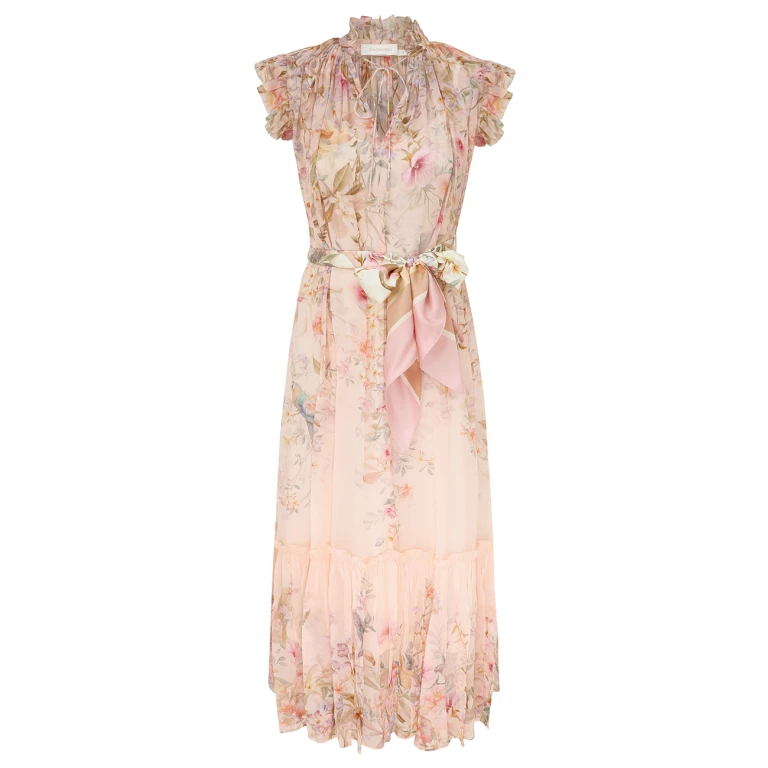 Elevate your elegance in this Zimmermann Dresses available now at Luxury Shoes 