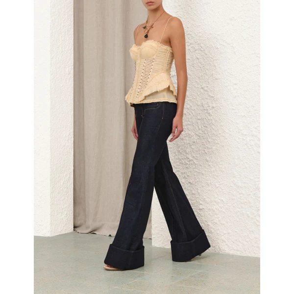 Elevate your elegance in this Zimmermann Tops available now at Luxury Shoes 