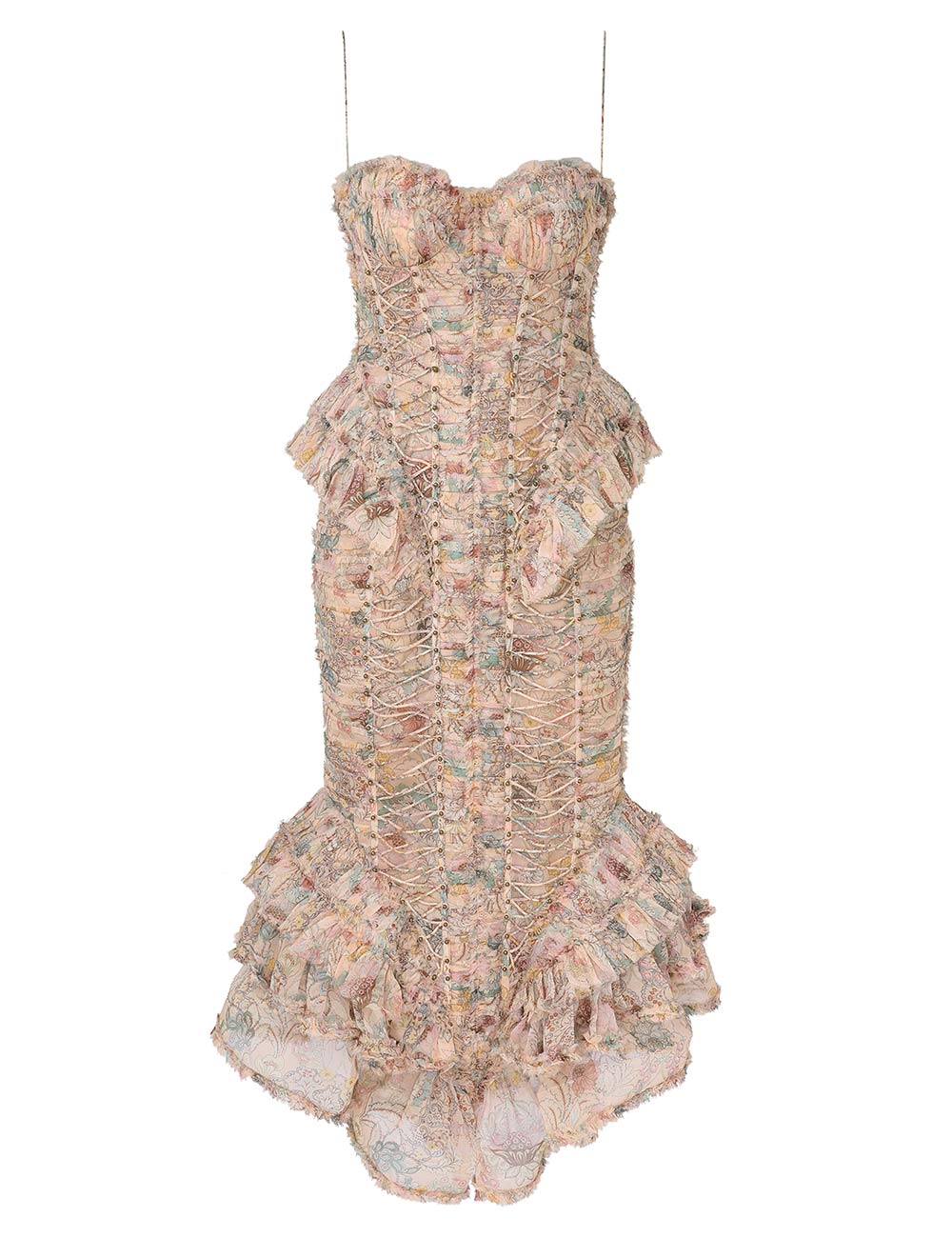 Elevate your elegance in this Zimmermann Dresses available now at Luxury Shoes 