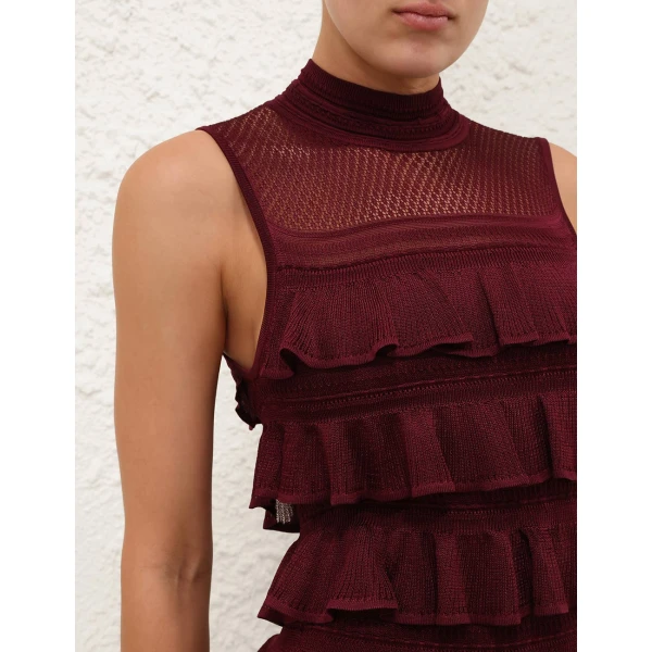 Elevate your elegance in this Zimmermann Dresses available now at Luxury Shoes 