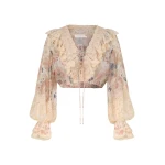 Elevate your elegance in this Zimmermann Tops available now at Luxury Shoes 