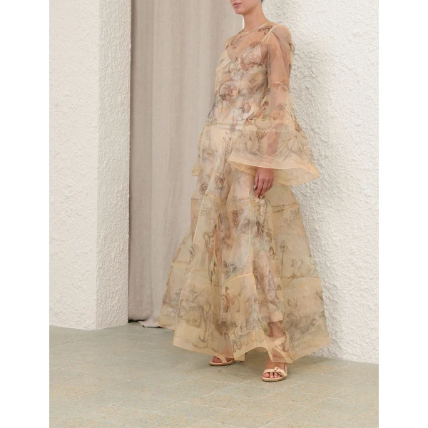 Elevate your elegance in this Zimmermann Dresses available now at Luxury Shoes 
