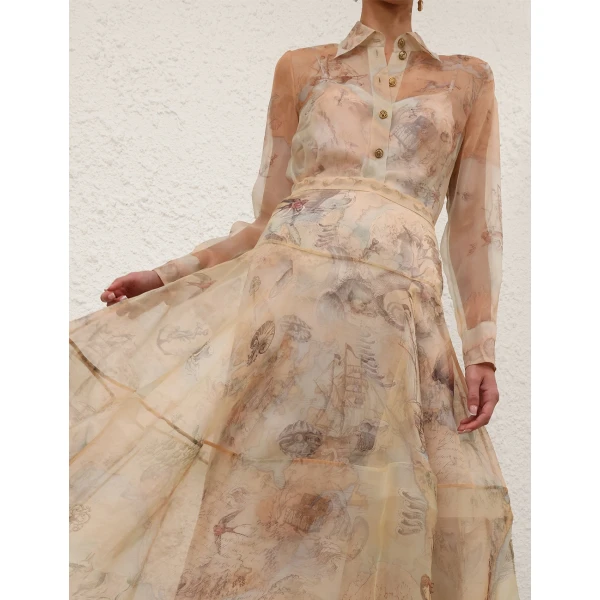 Elevate your elegance in this Zimmermann Skirts available now at Luxury Shoes 