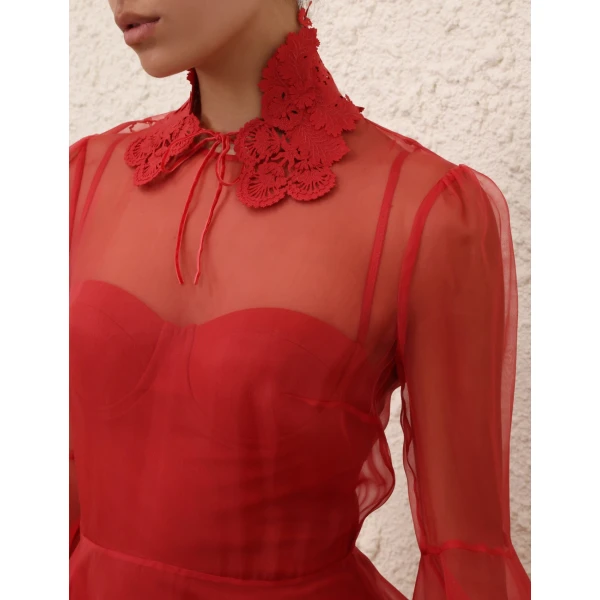 Elevate your elegance in this Zimmermann Dresses available now at Luxury Shoes 