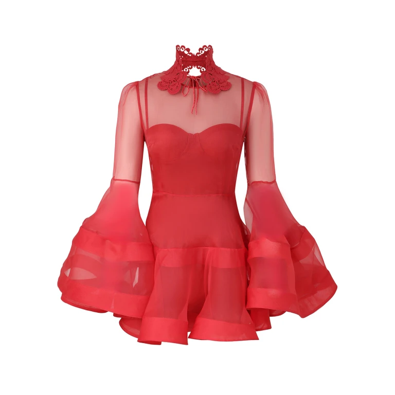 Elevate your elegance in this Zimmermann Dresses available now at Luxury Shoes 