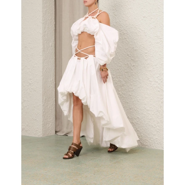 Elevate your elegance in this Zimmermann Tops available now at Luxury Shoes 