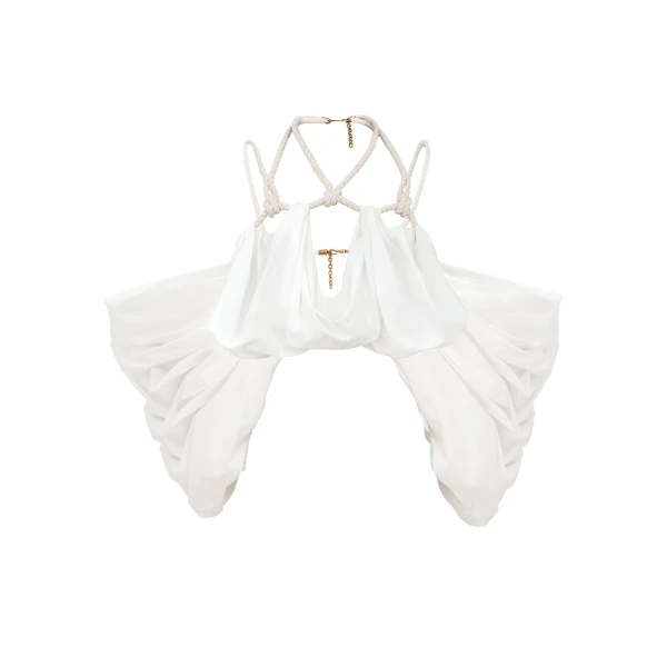 Elevate your elegance in this Zimmermann Tops available now at Luxury Shoes 