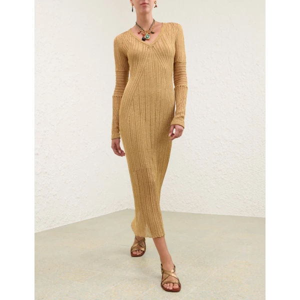 Elevate your elegance in this Zimmermann Dresses available now at Luxury Shoes 