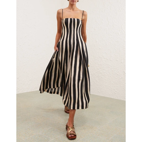 Elevate your elegance in this Zimmermann Dresses available now at Luxury Shoes 