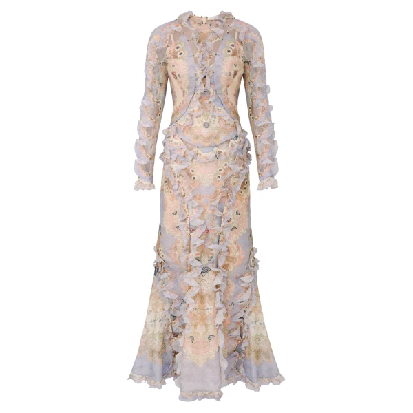 Elevate your elegance in this Zimmermann Dresses available now at Luxury Shoes 